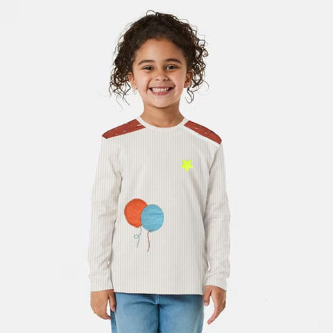 HJBZ Long Sleeve Crew Neck Tee Shirt (1 to 5 Years)