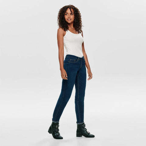 WOMEN RIPPED BOTTOM CLASSIC DENIM (WAIST 26 TO 36)