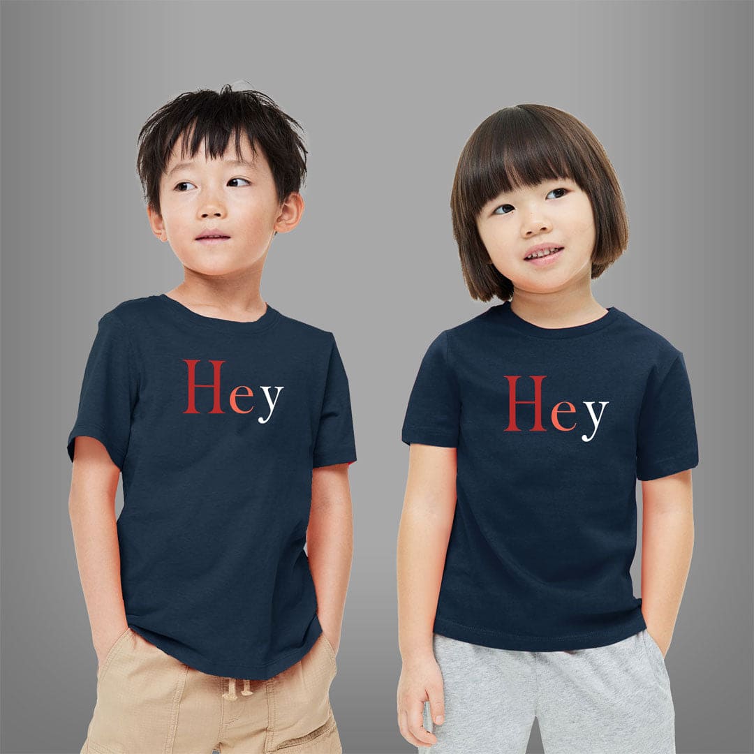 Jupiter Kids Unisex Hey Tee Shirt 2-14 Years