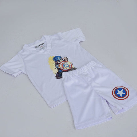 Jupiter Kids Tier One Captain Print Twin Set / Pair suit