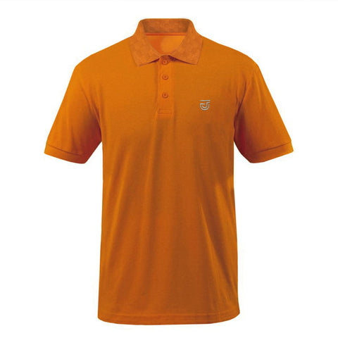 Jupiter Textured Collar Cotton Viscose Pique Polo For Men