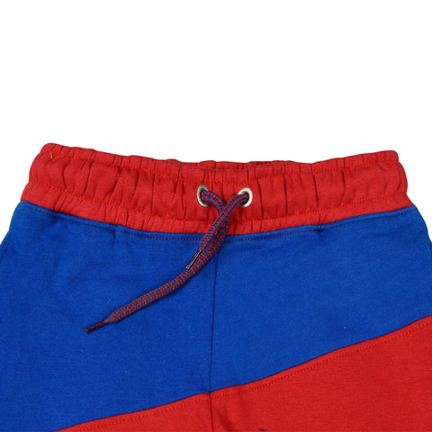 Boys Color Block Red Trouser