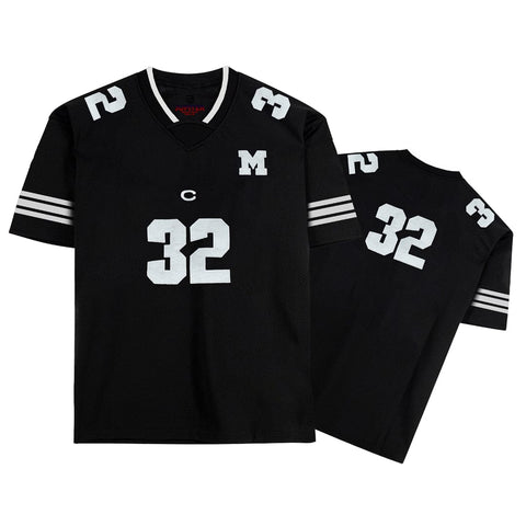 Jupiter Sporty Style Oversized No 32 Baseball Tee Shirt