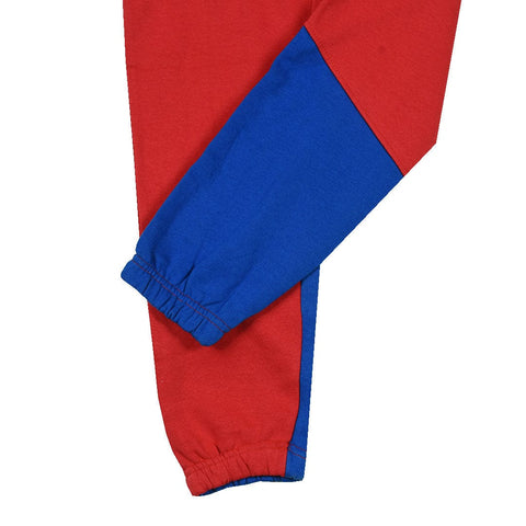 Boys Color Block Red Trouser