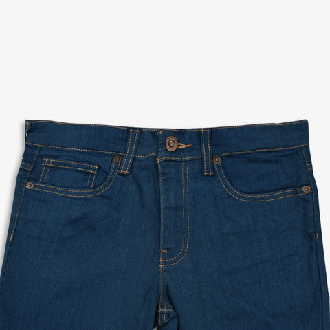 WOMEN RIPPED BOTTOM CLASSIC DENIM (WAIST 26 TO 36)