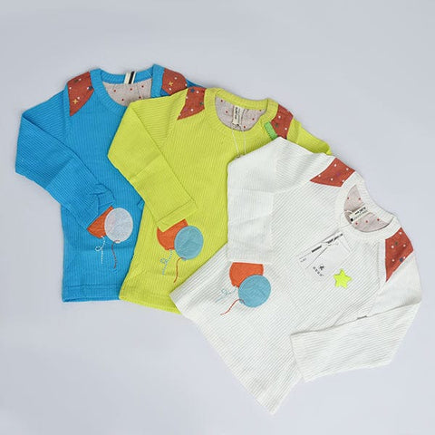 HJBZ Long Sleeve Crew Neck Tee Shirt (1 to 5 Years)