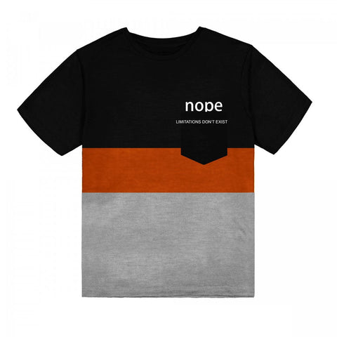 Jupiter Kids Nope Pocket Color Block Tee Shirt 7-14 Years