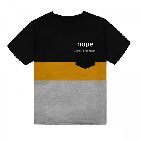 Jupiter Kids Nope Pocket Color Block Tee Shirt 7-14 Years