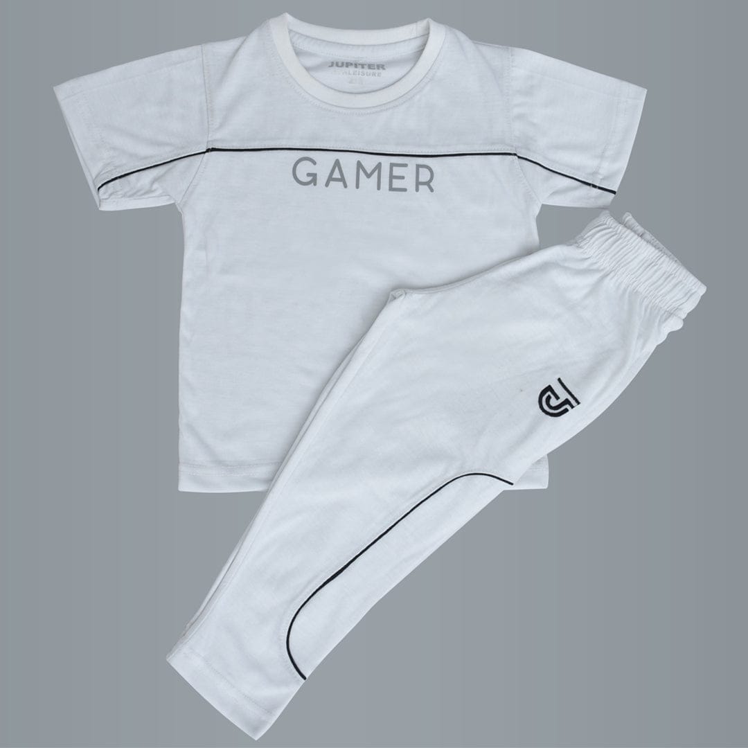 Jupiter Kids 2-14 Years Gamer Cotton Twin Set