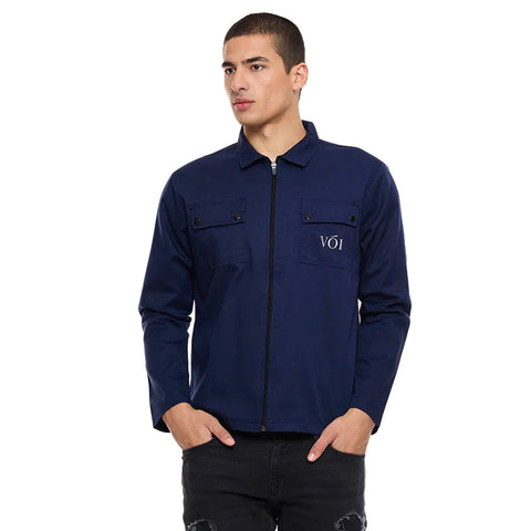 Jupiter Front Pockets Zipper Jacket For Men  ( Minor Fault )