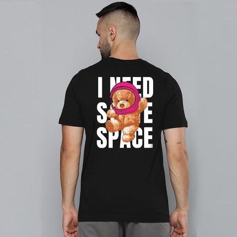 Jupiter Need Some Space Cotton Graphic Tee For Men