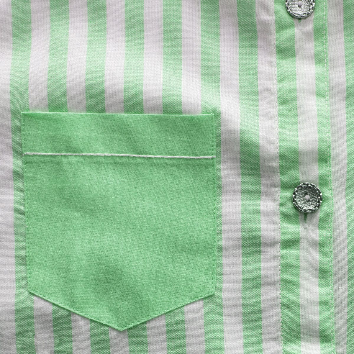 Green Vertical Stripe Top - Deeds.pk