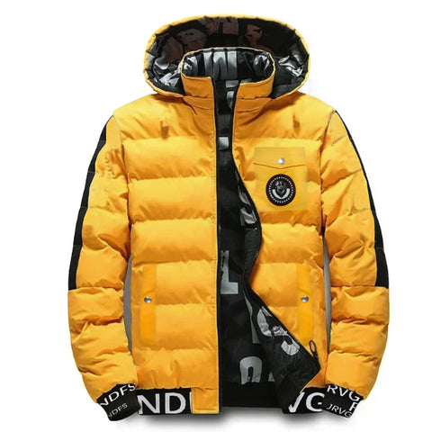 Imported Double Sided Heavy Insulated Hooded Puffer Jacket For Men