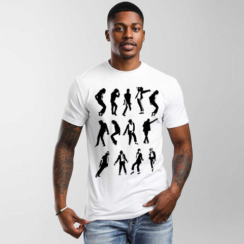 Jupiter Michael Jackson Cotton Graphic Tee For Men