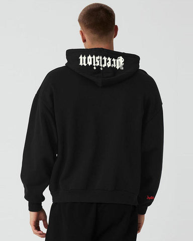 Jupiter Heavy Gsm Precision Puff Printed Oversized Hoodie