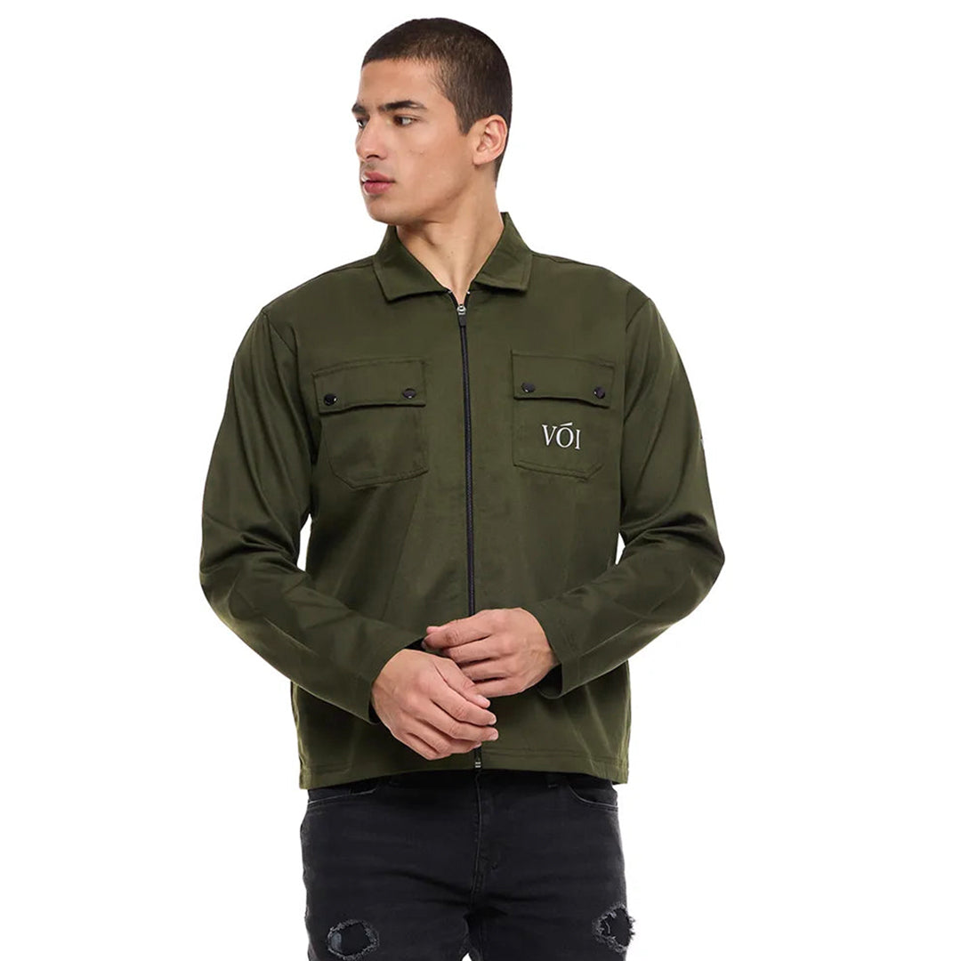 Jupiter Front Pockets Zipper Jacket For Men  ( Minor Fault )