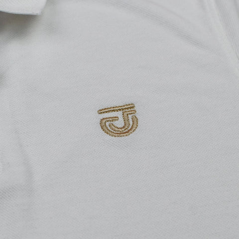 Jupiter Textured Collar Embroidered Logo Viscosen Soft Prime Polo For Men (Minor Fault)