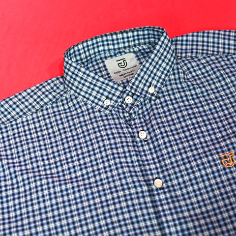 Jupiter Business Checked Profit Cotton Casual Shirts For Men