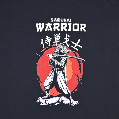 Jupiter Samurai Warrior Cotton Graphic Tee For Men