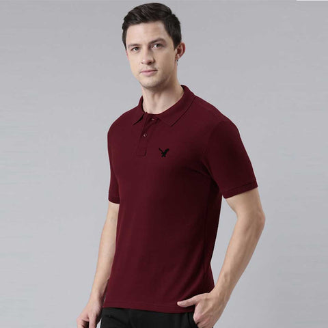 Flying Premium Logo Classic Men Cotton Polo