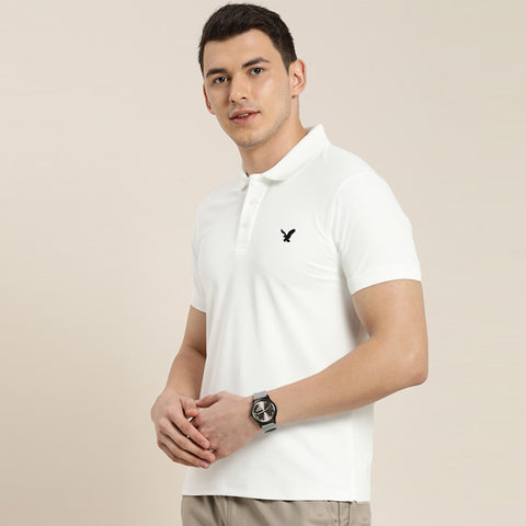 Flying Premium Logo Classic Men Cotton Polo