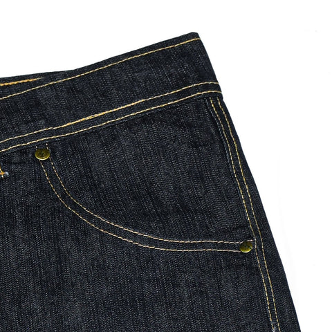 Jupiter Gold Stitch Cargo Pockets Denim Pent For Men