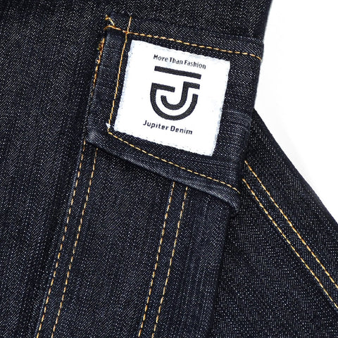 Jupiter Gold Stitch Cargo Pockets Denim Pent For Men