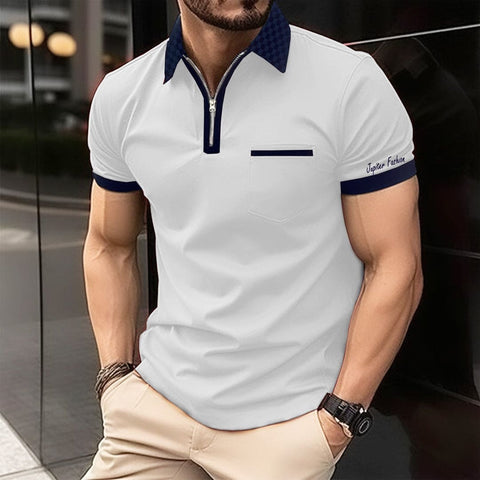 Jupiter Aestival Left Chest Pocket Viscose Soft Cotton Polo For Men