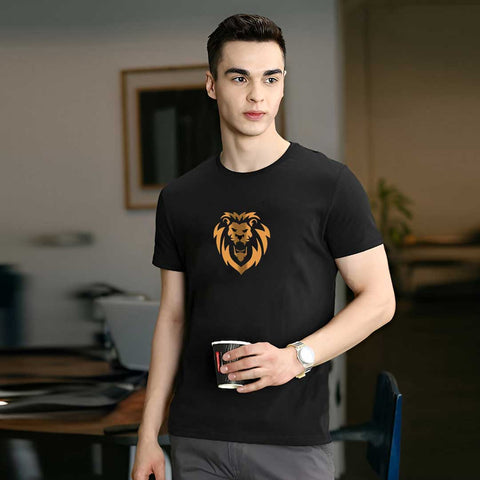 Jupiter Golden Roar Cotton Tee