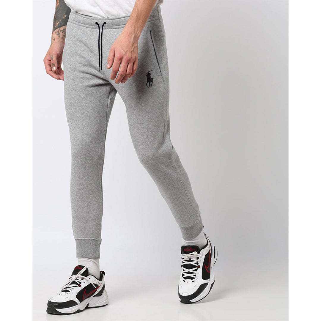 Low Rise Snug Flex Terry Premium Logo Jogger  Trouser For Men