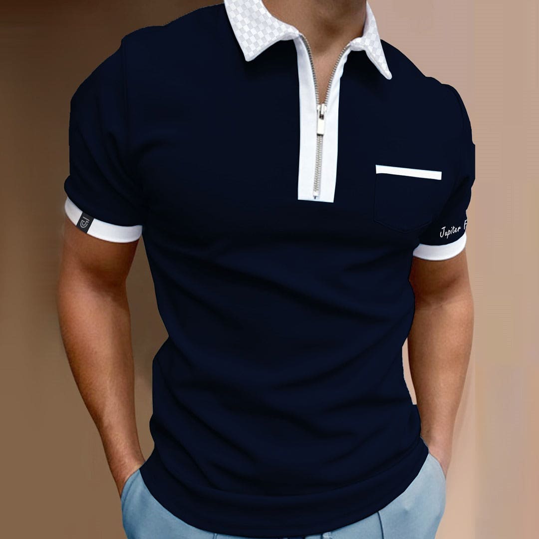 Jupiter Aestival Left Chest Pocket Viscose Soft Cotton Polo For Men ...