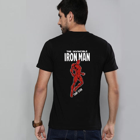 Jupiter Invincible Iron Man Cotton Graphic Tee For Men