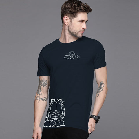 Jupiter Garfield Cotton Graphic Tee For Men