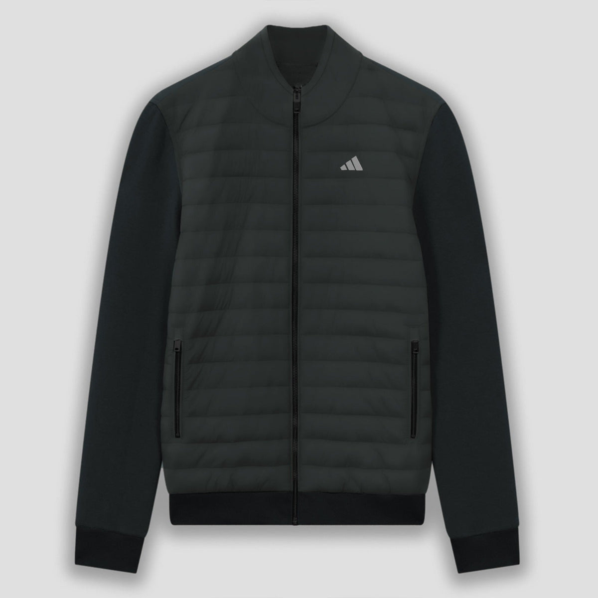 Signature Logo Classic Quilted Bomber Jacket For Men ( Minor Fault )