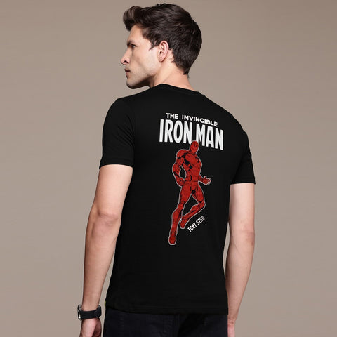 Jupiter Invincible Iron Man Cotton Graphic Tee For Men