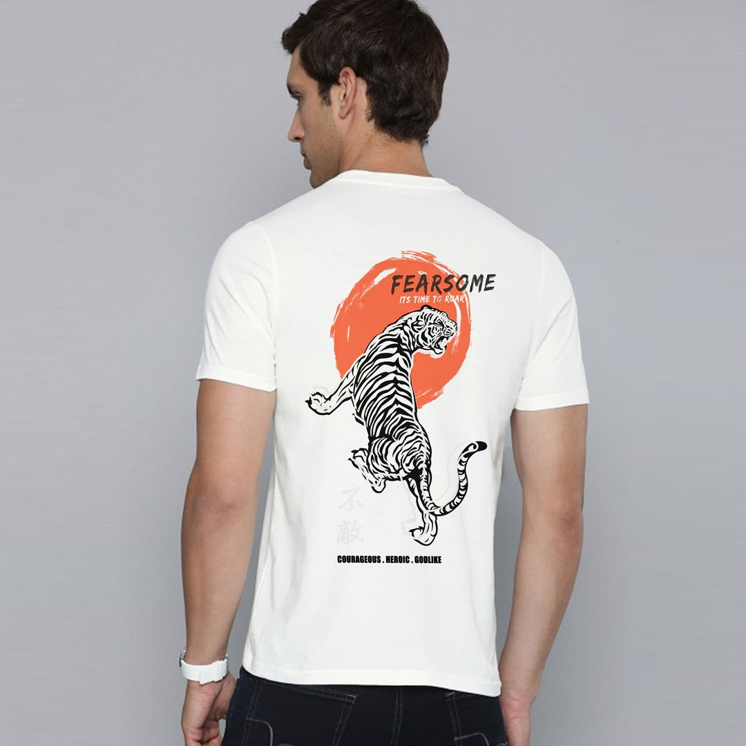 Jupiter Fearsome Cotton Graphic Tee For Men