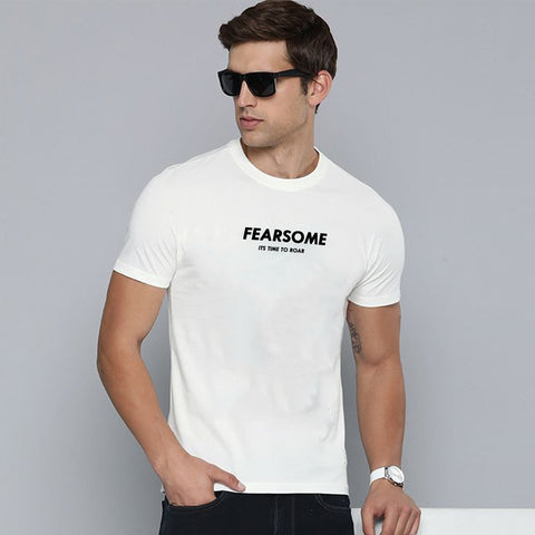 Jupiter Fearsome Cotton Graphic Tee For Men