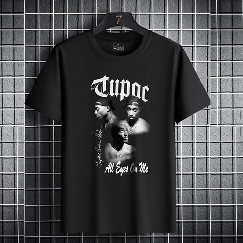 Jupiter Tupac Cotton Graphic Tee For Men