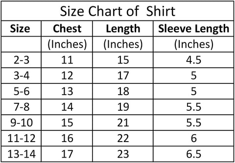 Jupiter Kids Unisex Shine Tee Shirt 2-14 Years