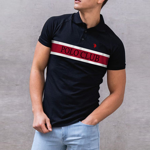 Polo Club Men Cotton Polo