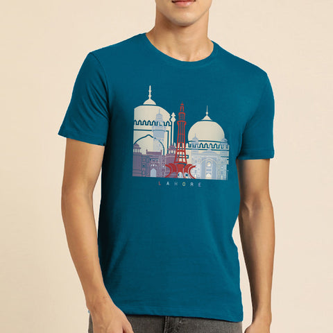 Jupiter Lovely Lahore Cotton Graphic Tee For Men