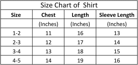 HJBZ Long Sleeve Crew Neck Tee Shirt (1 to 5 Years)