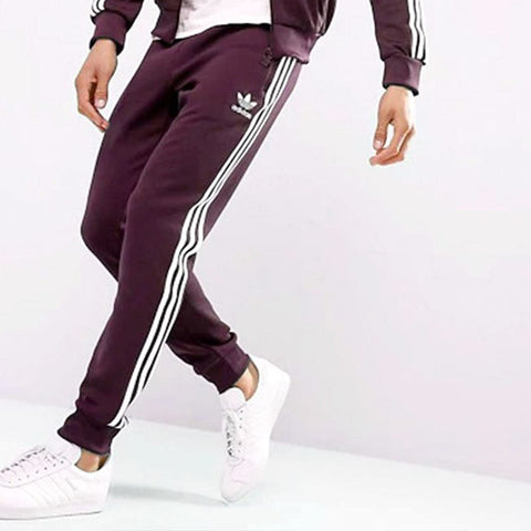 Heavy Fleece 3 Stripe Track Trouser