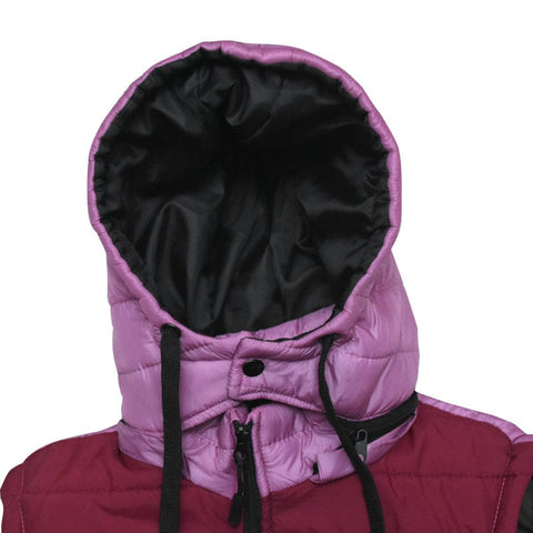 Jupiter De-Attachable Hooded Prime Color Block Gillet