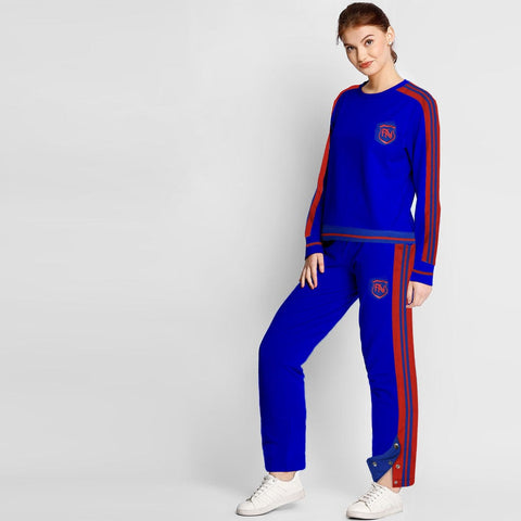 Funkyâ€™s Women Tiro-21 Royal Blue Tracksuit