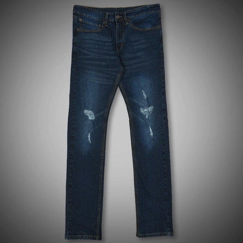 511 Cutt Label Ripped Comfort Flex Midnight Blue Denim