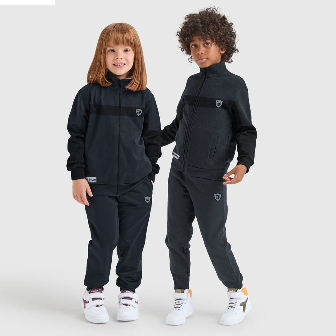 Jupiter Grey Storm active Kids track suit /Â twinÂ set