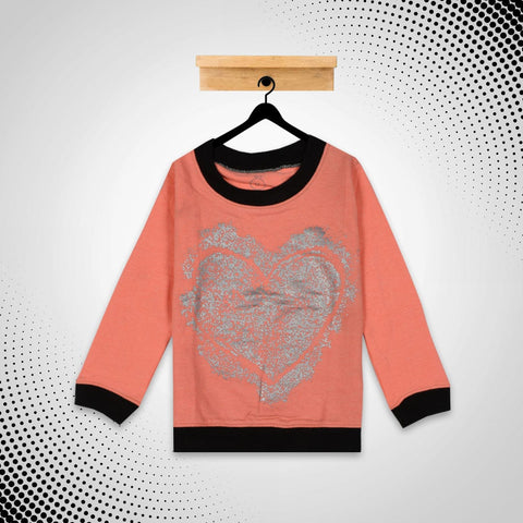 Kid's Massive Heart printed Sweat Shirt (1 YEARS to 12 YEARS)