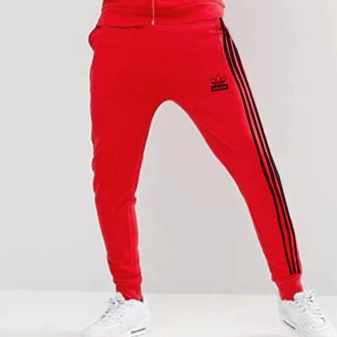 Heavy Fleece 3 Stripe Track Trouser