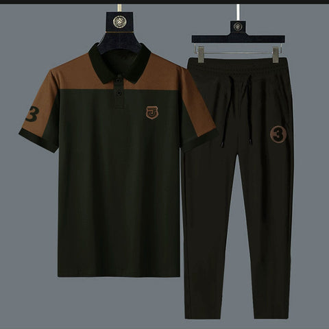 Jupiter 3 Battalion Men Track Pair With Cotton Polo